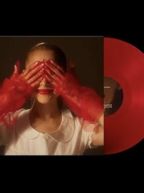 Ariana Grande Eternal Sunshine 
Amazon Exclusive Vinyl Ruby Red